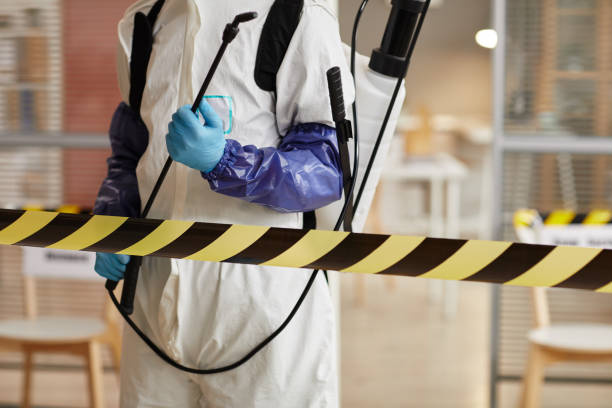 Professional Biohazard Cleanup technician working in Lynchburg, OH